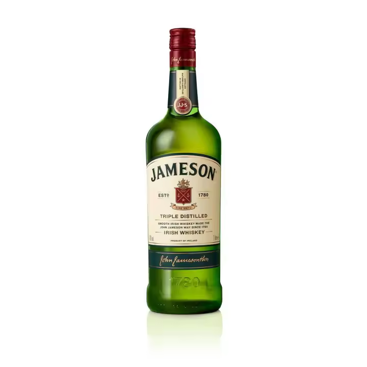 Jameson Irish Whiskey Irlandés - 1L - 1