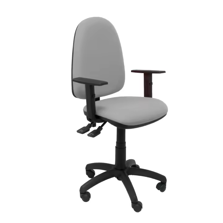 Silla de Oficina Ergonómica Piqueras Y Crespo Tribaldos Gris Claro con Brazos Regulables - 1