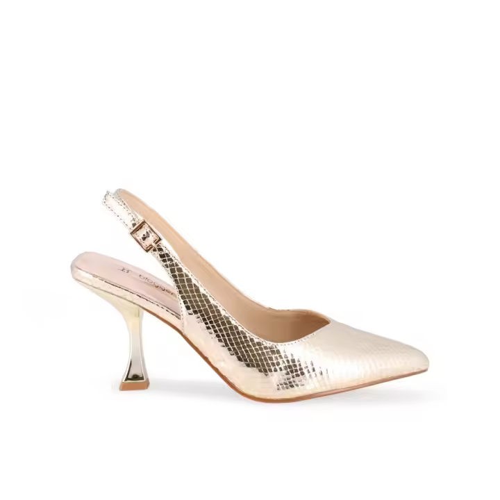 Blogger SOPHIE Zapatos de salón de mujer dorados en sintético 81312 - 1