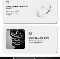 Reloj De Pulsera De Acero Inoxidable Para Hombre Estilo Casual Y Negocios Con Fechainfo Montre Homme Reloj De Pulsera De Cuarzo - details 5