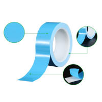 Cinta Adhesiva Térmica Doble Cara 10m/Roll Para CPU Chip PCB LED Strip Light Disipador De Calor Electrónica DIY - details 5