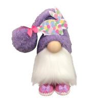 Adorno Decorativo De Pascua En Miniatura Nahuelhut Doll Gnome Con Conejo Ideal Para Decoración De Escritorio Pack De 1 - details 3