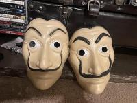 Kebedo Moda Máscara Dali Careta Realista para Fiesta Halloween Carnaval Disfraz Casa de Papel Mask Resistente Talla Única Ajustable para Hombre Mujer - details 1