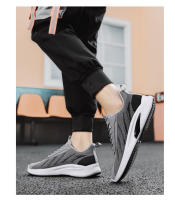 Nuevos zapatos casuales de otoño para hombre, zapatos deportivos tejidos voladores para hombre, zapatos para correr transpirables y cómodos para hombre - details 3