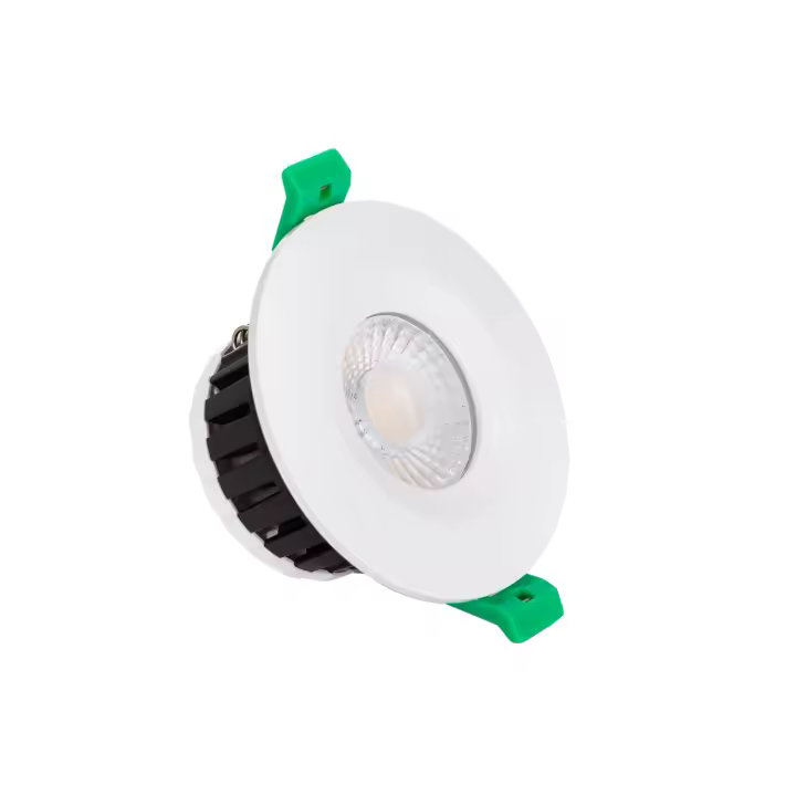 Ledkia Foco Downlight LED 5-8W Ignífugo Circular Regulable IP65 Corte Ø 65 mm Seleccionable (Cálido-Neutro) - 1