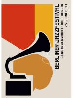 Póster Vintage Montreux Jazz Festival En Lienzo Gato Negro Gramófono Arte De Pared Decoración Nórdica Para Sala De Estar Regalo - details 0