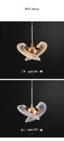 Lámpara Colgante Nórdica LED Para Decoración Interior Luz Para Dormitorio Sala De Estar Comedor Cocina Fuente De Iluminación Pendente - details 3