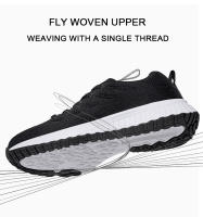 Zapatos De Deporte Para Mujer 2024 Moda Plataforma Tenis Planos Invierno Primavera Zapatos De Correr Para Mujer Transpirables Talla Verdadera - details 4