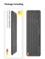 Teclado Inalámbrico Bluetooth Baseus K01 Para MacBook iPad Air pro PC Tablet Laptop 84 Teclas Modo Tridimensional 2.4G Teclado Silencioso - details 13