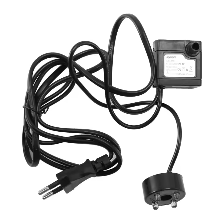 Bombas de agua sumergibles de 3W con bomba de luz LED 4, fuente de Acuario, tanque de estanque de peces, enchufe de la UE - 1