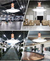 Bombilla LED 40W 60W 80W 100W E27 Para Iluminación Interior Luz De Techo Forma UFO Brillante Luz Fría Para Sala De Estar - details 8