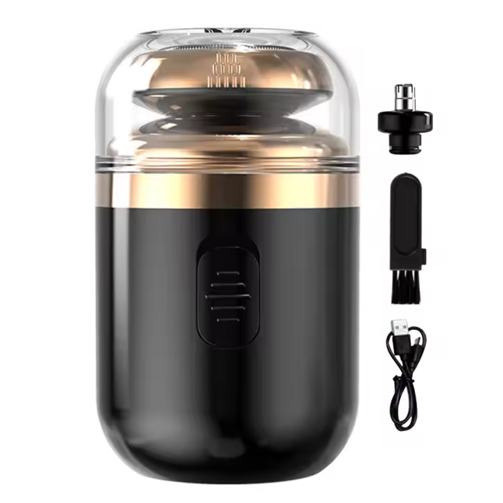 Afeitadora Eléctrica Portátil Mini Para Viajes Trimmer De Pelo Del Nariz USB Capacidad De Vida Útil Extendida Ruido Bajo Afeitado Rápido Aleekit - 1