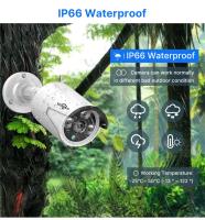 Hiseeu 5MP POE sistema de cámara de seguridad, grabador de video en red de 8CH H.265, detección de humanos AI, visión nocturna HD, impermeable IP66, sin HDD - details 5