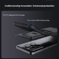 Funda De Teléfono Nillkin Para Xiaomi 14T / Xiaomi 14T pro CamShield pro Con Cubierta Deslizante Para Cámara Material PC+TPU Resistente a Arañazos Y Huellas Ligera Y Antideslizante - details 3