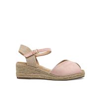 Calzados soraia, Sandalia de antelina y plataforma de yute, espardeñas de cuña, para mujer. - details 34