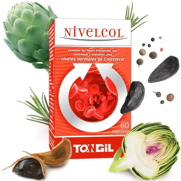 Nivelcol en 60 y 120 cápsulas de Tongil - 1