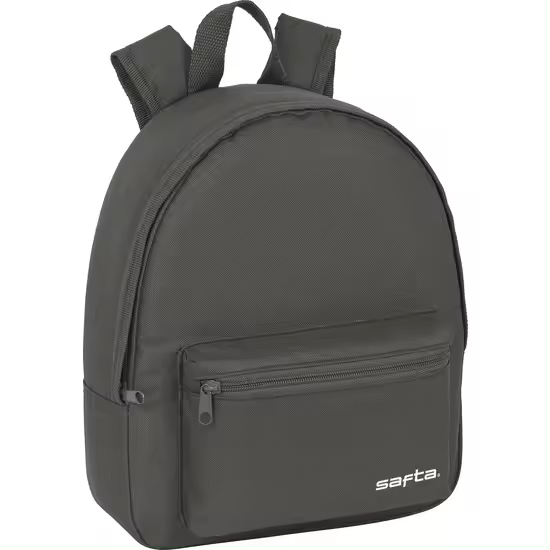 SAFTA  Mini mochila safta gris Mini Mochila Hombreras ajustables y asa de mano ¡Ideal para llevar tus pertenencias con estilo! - Mini Mochila Alta Durabilidad y Máxima Resistencia - 1