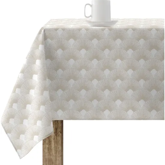 BL BELUM - Mantel cm Antimanchas 100% algodón resinado modelo 0120-266- Mantel NO Hule- Mantel Tacto algodón- Mantel Impermeable- Mantel Antimanchas Repelente líquidos - Mantel Elegante Made By BL BELUM - Mantel No traspasan Líquidos Made Spain - 1