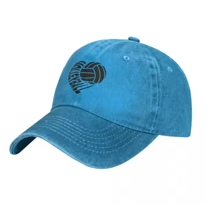 Gorro De Béisbol Con Logo En Forma De Corazón Para Hombres Y Adultos Estilo Casual Protección Solar Ajustable Un Tamaño Para Todas Las Estaciones - 1