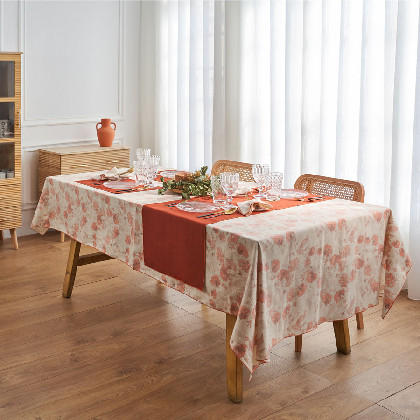 La Mallorquina - Mantel 100% Algodón - Floresta