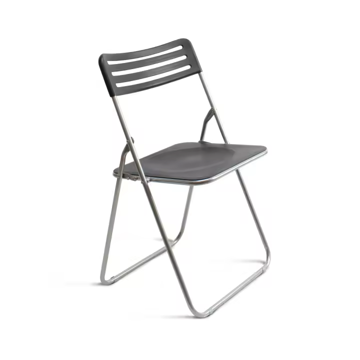Silla Plegable The Secret Home - Estructura Metálica y PVC - Ideal para Cocina y Salón - Cómoda y Resistente - Varios Colores - 1