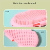 Lavabo Japonés Encantador Con Cepillo De Baño Y Guantes De Masaje De Silicona Para Eliminar Cutículas Y Limpieza De Cuerpo Para Mascotas - details 2
