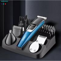 Euroxanty Maquina Afeitadora y Barbera Inalámbrica 5 en 1 VGR V-172 - Recargable USB - Barbero Afeitadora Recargable - Cortadora de Pelo Eléctrica - Máquina de Afeitar Portátil - Ligera - Azul - details 1