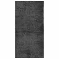 vidaXL Alfombra de pelo corto look escandinavo IZA 100x200 cm Color Antracita,  Crema,  Gris y mas Alfombras de área  Alfombra de Piso para Sala de Estar Dormitorio Habitación Salón - details 2