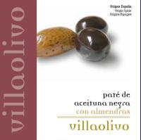 Villaolivo - Paté de Aceitunas Negras con Almendras 125g  PACK 3 Ud  Paté de Aceitunas Negras  100 % Natural - details 2