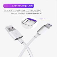 Cable USB Tipo C 5A 1M Carga Rápida Para Teléfono Móvil Cable De Datos Super Carga Cordón De Carga Compatible Con TPE/TPU - details 1