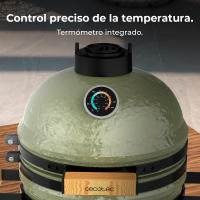 Barbacoa de Carbón Cerámica Cecotec Dragonfire 3200 Kamado 32 cm - details 1