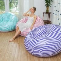 Sofá Inflable Grande Para Descanso En Exterior Y Sala De Estar Asiento De Lujo PVC Polipropileno Silla Colchón Para Camping - details 11