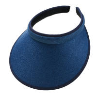 Sombrero De Verano Moda Para Mujer Ajustable Con Visera Protección Solar Para Playa Y Exterior Estilo Casual Color Sólido - details 3