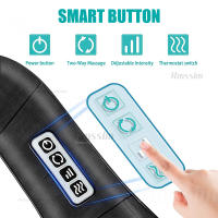 Masajeador De Hombros Y Cuello Shiatsu Con Calor U Shape Masa Profunda Eléctrico Almohada De Masaje Para Cuello Cintura Piernas Y Corporal - details 5