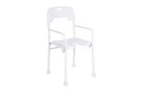 Moretti Iberica Silla de Baño Plegable y Regulable (Resistente 136 Kg) Onda RS826 - Accesorios para la Salud - details 0