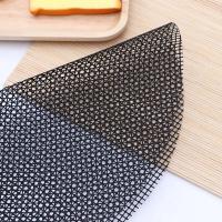 1pc Almohadilla De Barbacoa No Adhesiva Y Resistente a Altas Temperaturas Con Red De Alambre Reutilizable Para Parrilla Fácil De Limpiar Accesorio De Cocina - details 0