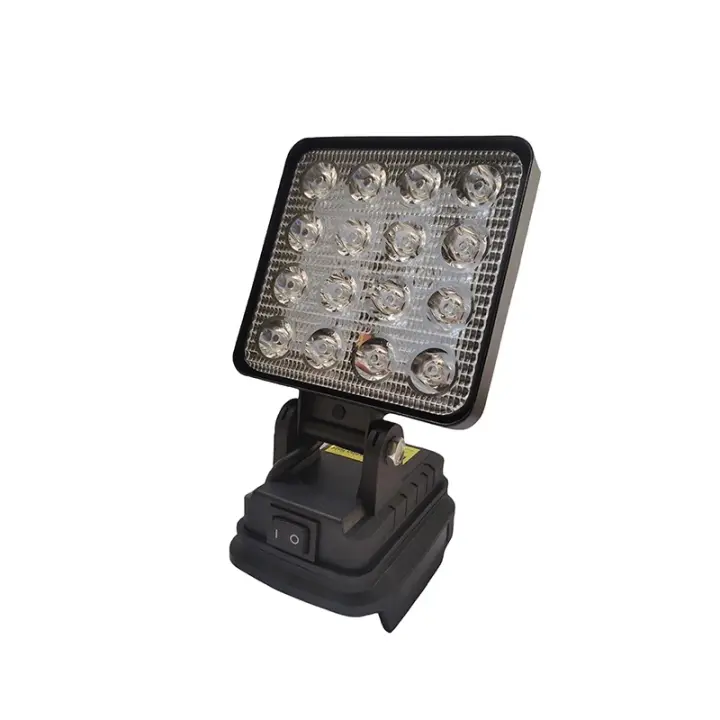 Luz LED Portátil Para Batería Dewalt 18V 4In Luz De Trabajo Exterior Sin Cable Herramienta De Emergencia Para Pesca Y Mano - 1