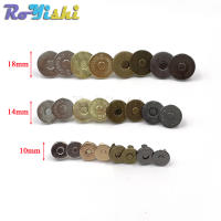 Pack De 10 Botones Magnéticos Finos Para Bolsos 10-18mm Cierre Automático De Metal Adecuado Para Portafotos Y Monederos - details 1