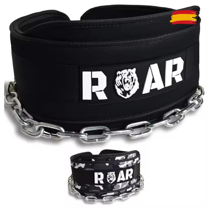 Roar® Cinturon Lastre Dominadas, Cinturon De Lastre, Cinturon gimnasio Hombre, Cinturon Lastre Dominadas, Cinturón Gimnasio Hombre,cinturon Pesas,Cinturón Lastrado, Cinturon para Dominadas - 1