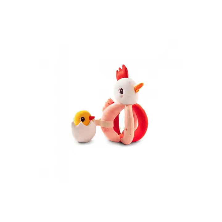 Dudús - Peluches - Puericultura Sonajero con asas Paulette - Lilliputiens 83366 LI83366 - 1