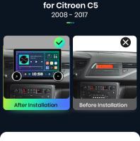 Junsun X8 11.5“ 2K 2000*1200 QLED CarPlay inalámbrico Android Auto radio para Citroen C5 2008 2009 2010 2011 2012 2013 2014 2015 2016 2017 de coche  autoradio multimedia - details 1