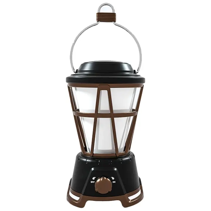 Lampara de Camping 1000 Lumenes, with Pila o Recargable por USB, Regulable, Farol de Camping Luz Blanca OR with Efecto de Hoguera, IP65 Impermeable Accesorios de Camping Portatil Para La Tienda de Senderismo Pesca Emergencia - 1