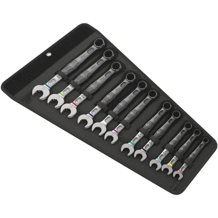 Wera 6003 Joker 11 Set 1 Juego de llaves de boca y anillo, 11 piezas - 1