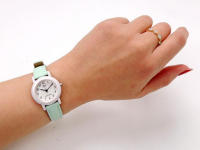 Casio Lq-139l-3bdf Reloj De Pulsera Analógico Para Mujer / Niños Color Verde Menta. Esfera Blanca. - details 1
