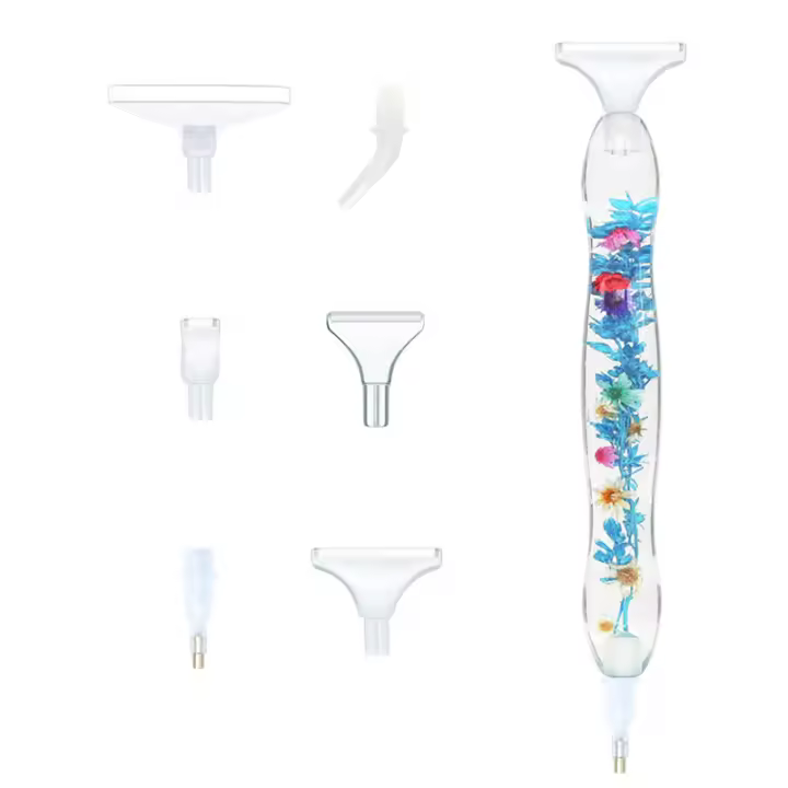 Kit De Herramientas Para Pintura De Diamantes Momoart Con Pluma De Resina Y Cabezas De Reemplazo Herramientas Para Mosaico DIY Accesorios De Manualidades - 1