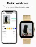 Reloj Inteligente para Mujer con Función de Ritmo Cardíaco y Presión Arterial Resistente al Agua IP68 para Android e iOS Regalo Perfecto - details 5