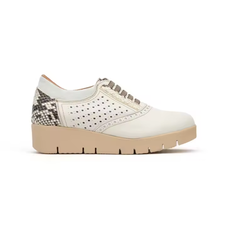 Cbp|Zapatos piel casual beige|Mujer Piel Piel Piel acolchada - 1