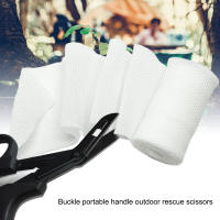 Tijeras Tácticas De Primeros Auxilios Con Corte De Gasas Herramienta De Rescate Y Cuidado De Salud Para Exteriores Y Jardinería - details 1