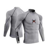Camiseta Deportiva De Hombre Con Manga Larga Para Correr Y Gimnasio Ropa De Fitness Comprimida Sudadera De Sportwear - details 11