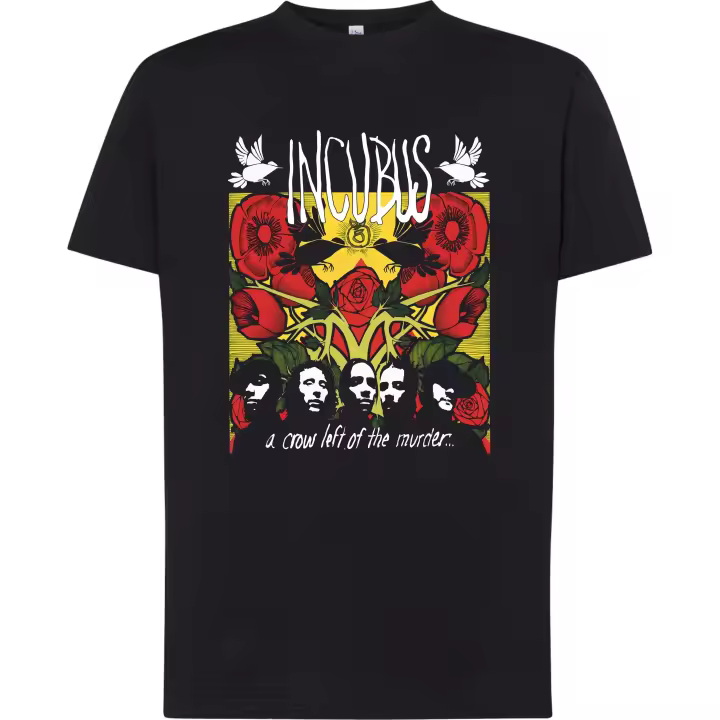 Camiseta Incubus - | Algodón | Manga Corta y Manga Larga - Tejido tubular, sin costuras laterales. - Punto liso - 1